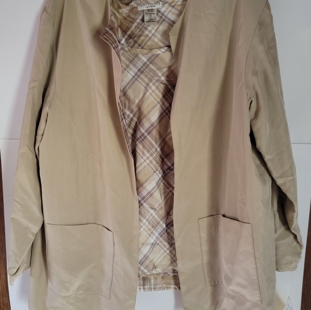 JACKET/W tank top
